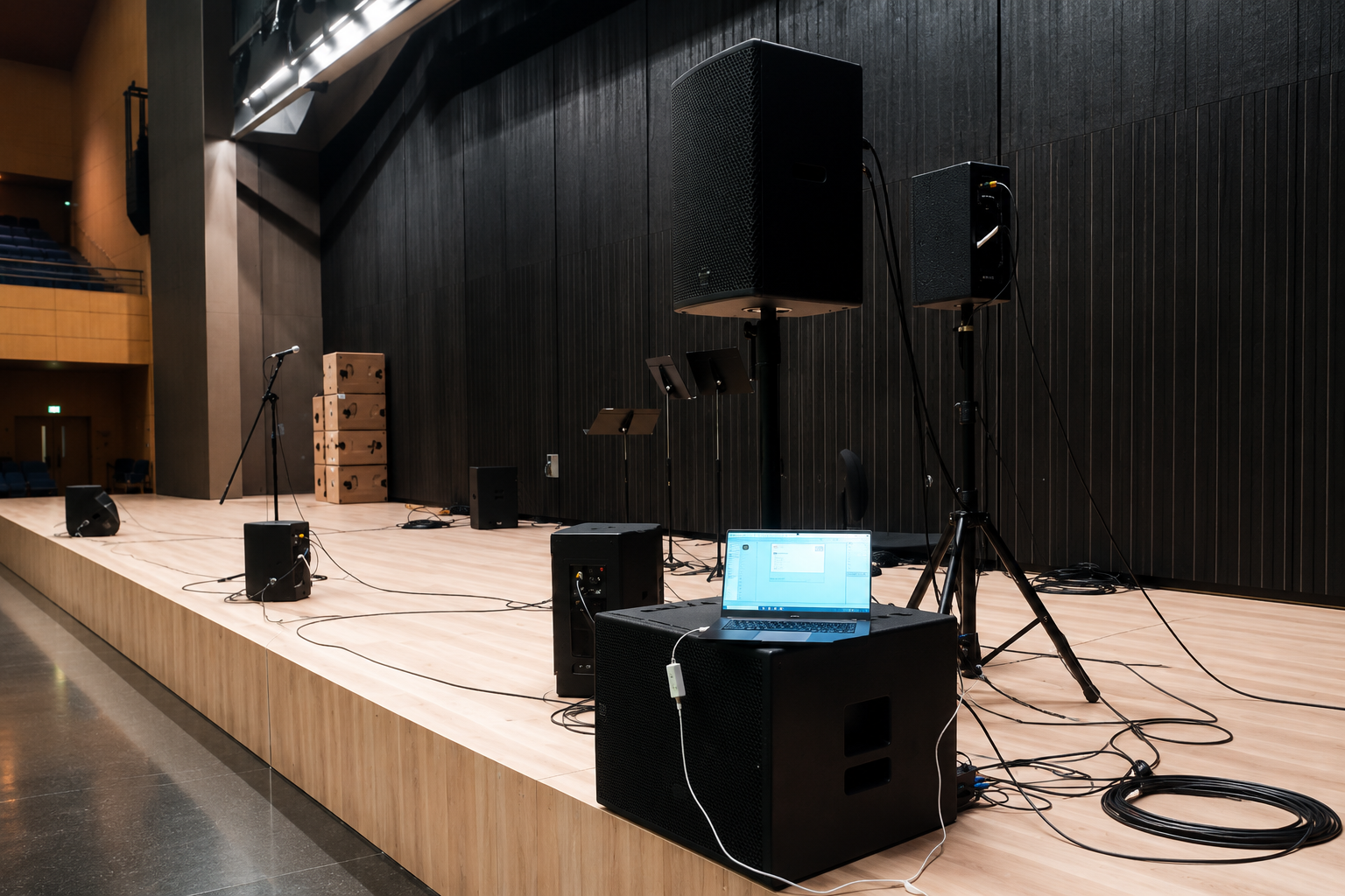 Equipamiento de sonido Palacio Euskalduna